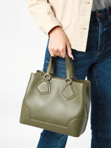 Handtas S No Izy Leder Lancel Groen neo izy 1VAGU-vue-porte