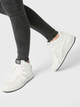 Sneakers Magic Icona Uit Leder Diadora Beige men 92900060-vue-porte