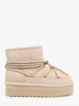 Enkellaarsjes Platform Mountain Colors of california Beige women CYWPLA12