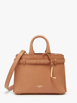 Cross Body Tas Faubourg Leder Lancel Bruin faubourg A13527