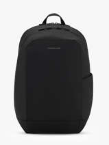 Rugzak 2 Compartimenten Met 15" Laptopvak Oslo Kapten and son Zwart backpack OSLO
