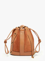 Bucket Bag S Elles Leder Lancel Bruin elles A13359