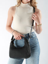 Cross Body Tas Brody Miniprix Zwart brody A9124-vue-porte
