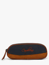 Pennenzak Kinderen 2 Compartimenten Cameleon Blauw vintage urban VIB-TROU