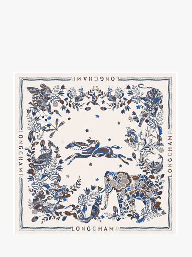 Longchamp Soie gots Sjaal Roze