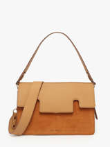 Schoudertas La Suite Leder Paul marius Bruin la suite GABRISUI