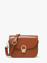 Cross Body Tas Altair Leder Etrier Bruin altair EALA081M