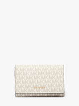 Portefeuille Michael kors Beige jet set T5GJ6D9B