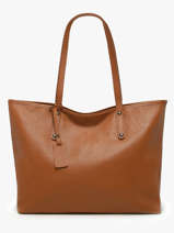 Schoudertas A4 Formaat Caviar Leder Milano Oranje caviar CA19111N