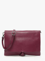 Cross Body Tas Caviar Leder Milano Violet caviar CA21062