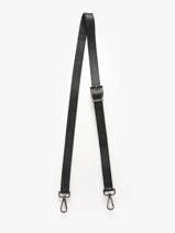 Afneembare Schouderriem Caviar Leder Milano Zwart caviar CA250610