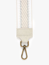 Schouderriem Milano Beige velvet VE25LIOV-vue-porte