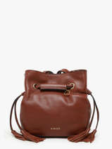 Bucket Bag S Tradition Leder Etrier Bruin tradition ETRA004S