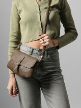 Cross Body Tas Edgy Miniprix Bruin edgy 27505-vue-porte