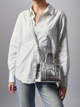 Cross Body Tas Rsg Metallic Karl lagerfeld Zilver rsg A4W50059-vue-porte