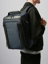 Business Rugzak Met 15" Laptopvak Samsonite Blauw spectrolite 4.0 158110-vue-porte