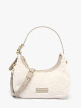 Schoudertas Sherpa David jones Beige sherpa CM7668