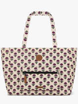 Schoudertas A4 Formaat Adventurer Gerecycleerd Polyester Cabaia Beige adventurer TOTEBAGL