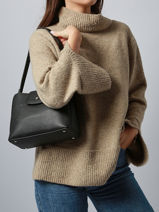 Schoudertas Maya Hexagona Zwart maya 2120205-vue-porte