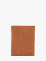 Portefeuille Met Kaarthouder Leder Etrier Bruin oil EOIL5016
