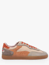 Sneakers Park Uit Leder Hoff Oranje men 12619407