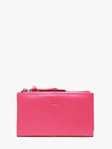 Portefeuille Leder Biba Roze wallet 12138