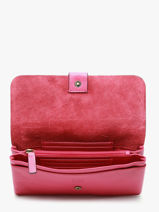 Portefeuille Leder Biba Roze wallet VET2L-vue-porte