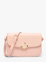 Cross Body Tas Paris Philos Leder Lancaster Roze paris philos 82