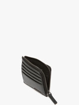 Kaarthouder Leder Valentino Zwart fort VPP9LX92-vue-porte