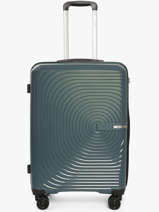 Harde Reiskoffer Montreal Travel Groen montreal M