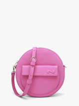 Cross Body Tas Dorine Leder Nathan baume Roze nathan 96KW3061