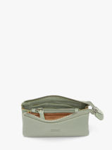 Portemonnee Caviar Leder Crinkles Groen caviar 14538-vue-porte