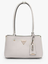 Schoudertas Meridian Polyurethaan Guess Wit meridian BG697409