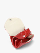 Portemonnee Gustave Star Leder Paul marius Rood star GUSTASTA-vue-porte