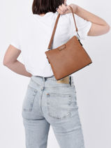 Cross Body Tas Grained Miniprix Bruin grained 20BE0901-vue-porte