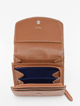 Portefeuille Sophie Leder Le tanneur Zwart sophie TSOP3300-vue-porte