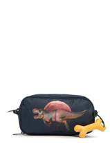 Pennenzak 3 Compartimenten Rowan 2.0 Stones and bones Blauw boys B