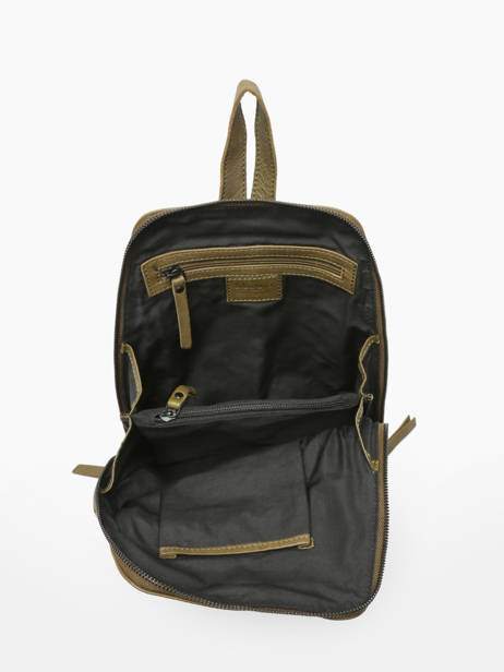 Rugzak Milano Groen four seasons SOPLB088 ander zicht 3