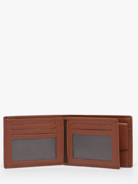 Cadeaubox Portefeuille En Sleutelhanger Leder Yves renard Bruin foulonne 2377X ander zicht 2