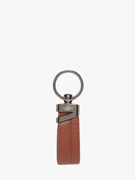 Cadeaubox Portefeuille En Sleutelhanger Leder Yves renard Bruin foulonne 2377X ander zicht 5