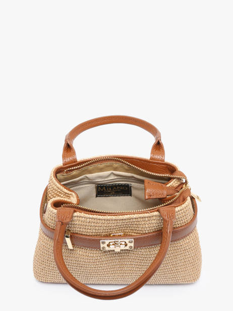 Handtas Capri Milano Bruin capri CP23116 ander zicht 3