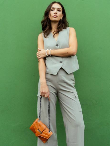 Cross Body Tas Jana Amour Leder Etrier Bruin jana amour EJAM002R ander zicht 5