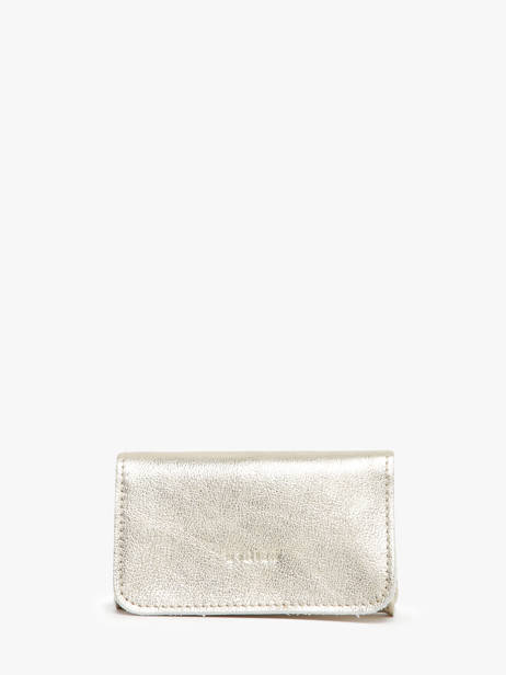 Portemonnee Etincelle Irisée Leder Etrier Goud etincelle irisee EETI650