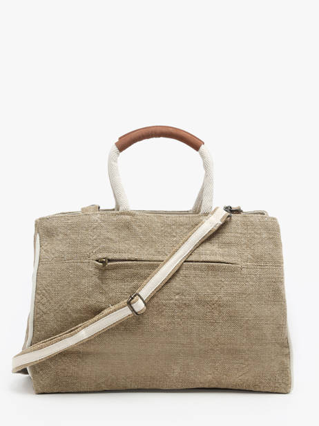 Handtas Naturel Le voyage en panier Beige naturel PM807 ander zicht 4