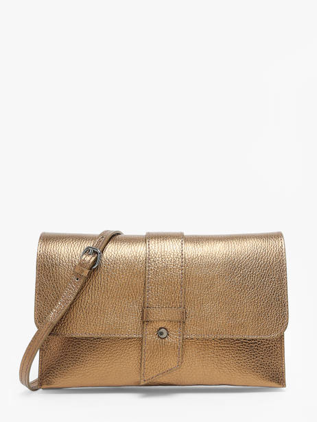 Cross Body Tas Caviar Leder Milano Bruin caviar CA240610