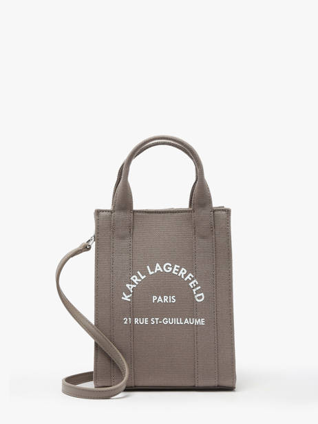 Cross Body Tas Xs Rsg Katoen Karl lagerfeld Beige rsg 246W3890