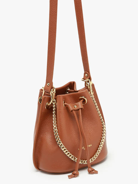 Bucket Bag Alba Double Leder Lancaster Bruin alba double 80 ander zicht 2