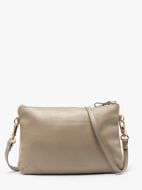 Cross Body Tas Vicky Leder Nat et nin Beige vintage VICKY ander zicht 4