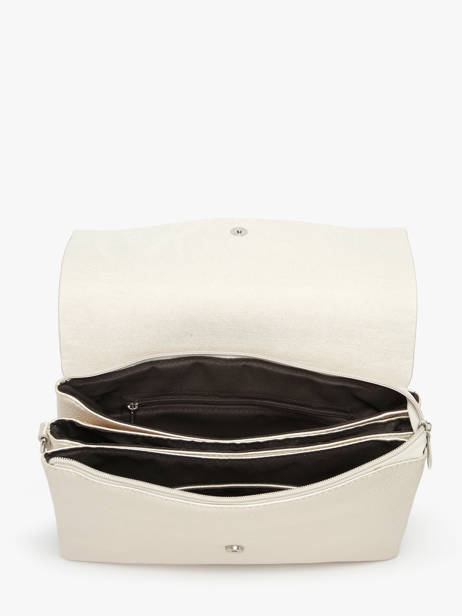 Cross Body Tas Grained Miniprix Goud grained H6996 ander zicht 2