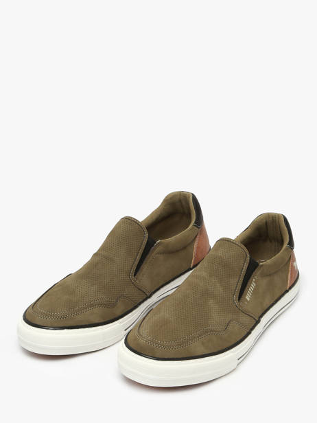 Sneakers Mustang Groen men 4198402 ander zicht 2